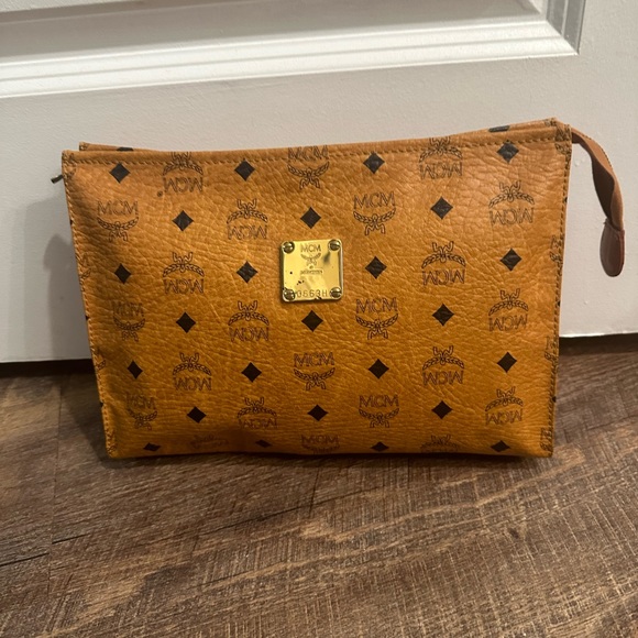 MCM Handbags - Large Authentic Germany Made MCM Pouch EUC